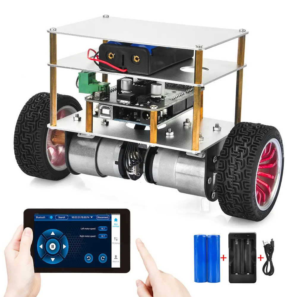 Osoyoo Two Wheel Bluetooth Balance Robot Car Kit  For Arduino 1