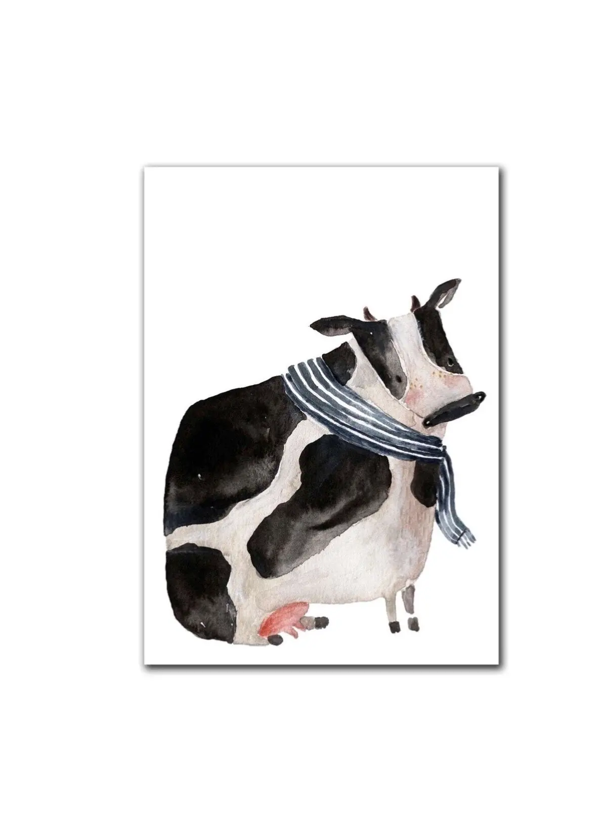 Postkarte "Kuh" 1