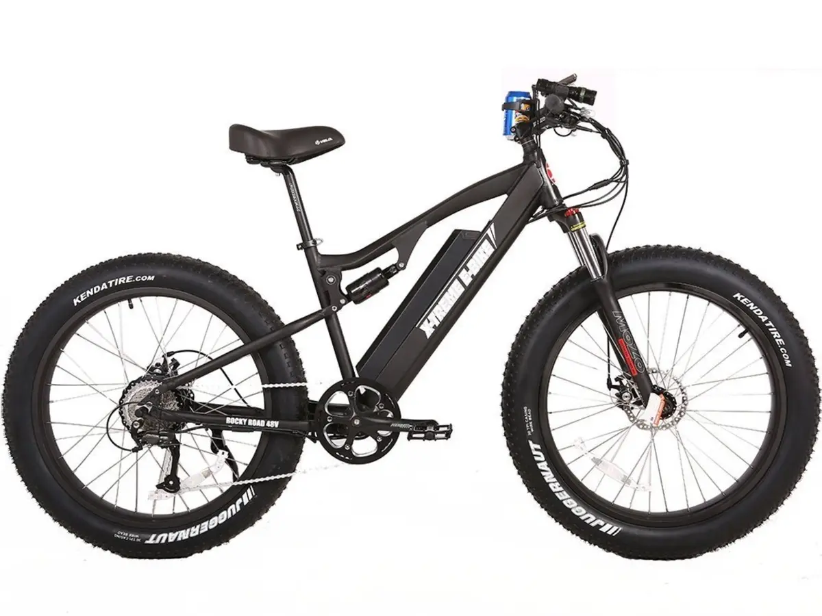 X-Treme 500W 48V Rocky Road Fat Tire Mountain Electric Bike 2
