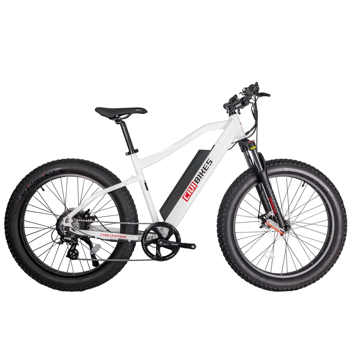 Revi 500W Predator Fat Tire Hardtail Mountain Electric Bike 2