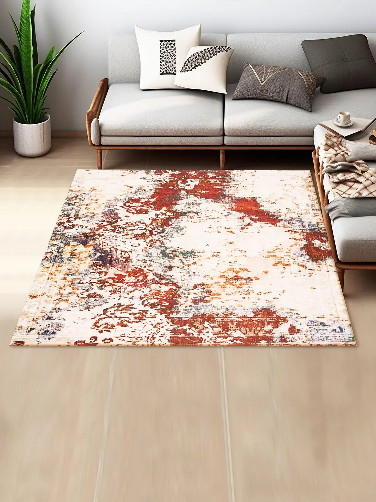 Kimuri - Printed Cotton Rug 3