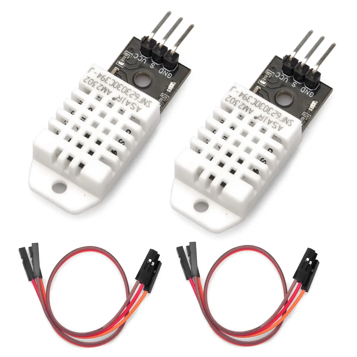 2 Pcs Dht22 Temperature Humidity Sensor Module Digital Measurement For Arduino Raspberry Pi 2 3 1