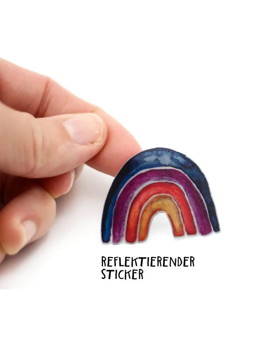 Reflektierender Sticker "Regenbogen" | 3Er Set 1