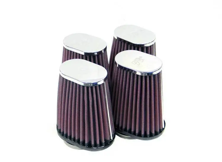 K&N (4) 2-1/8"Flg O/S, 4" X 3", 5"H, Oval 1