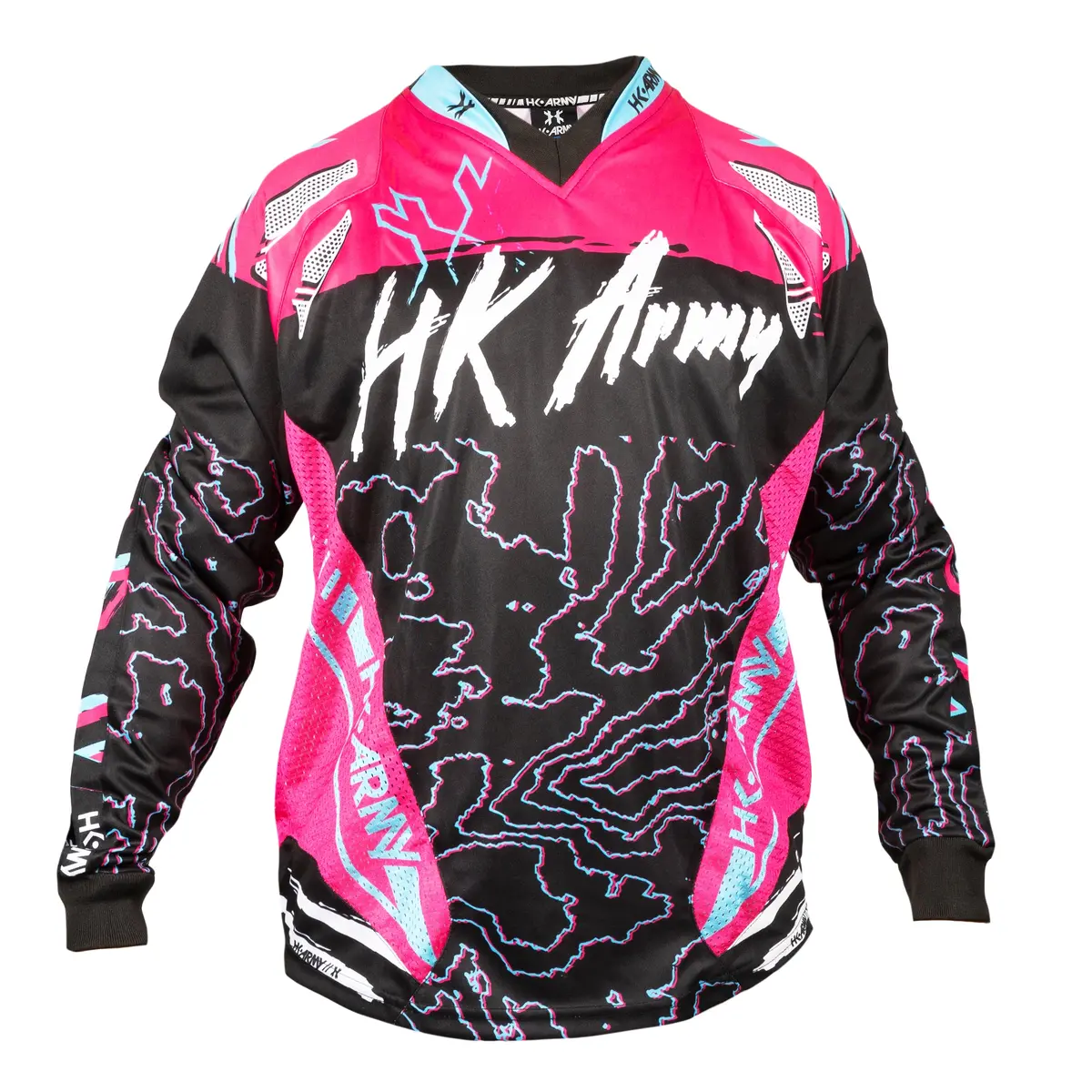 Topographic Pink - Freeline Jersey 1