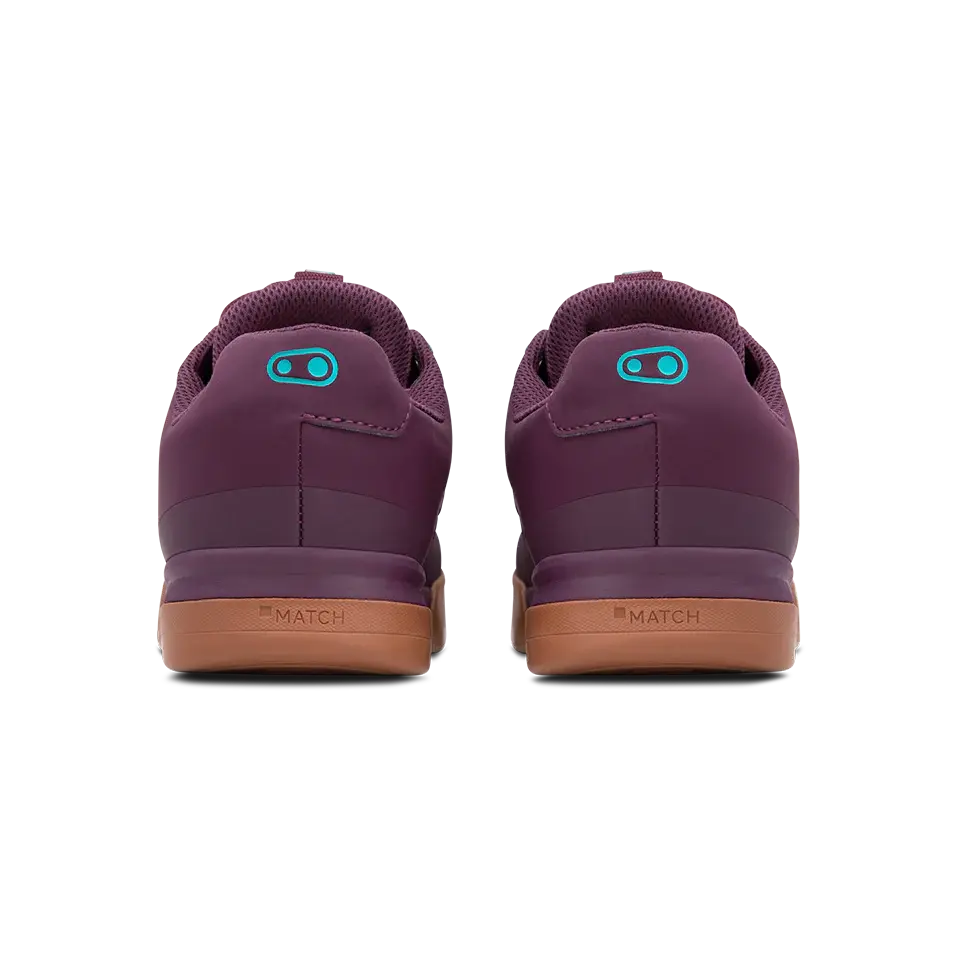 Mallet Lace Clip-In Shoes - Purple/Gum 6
