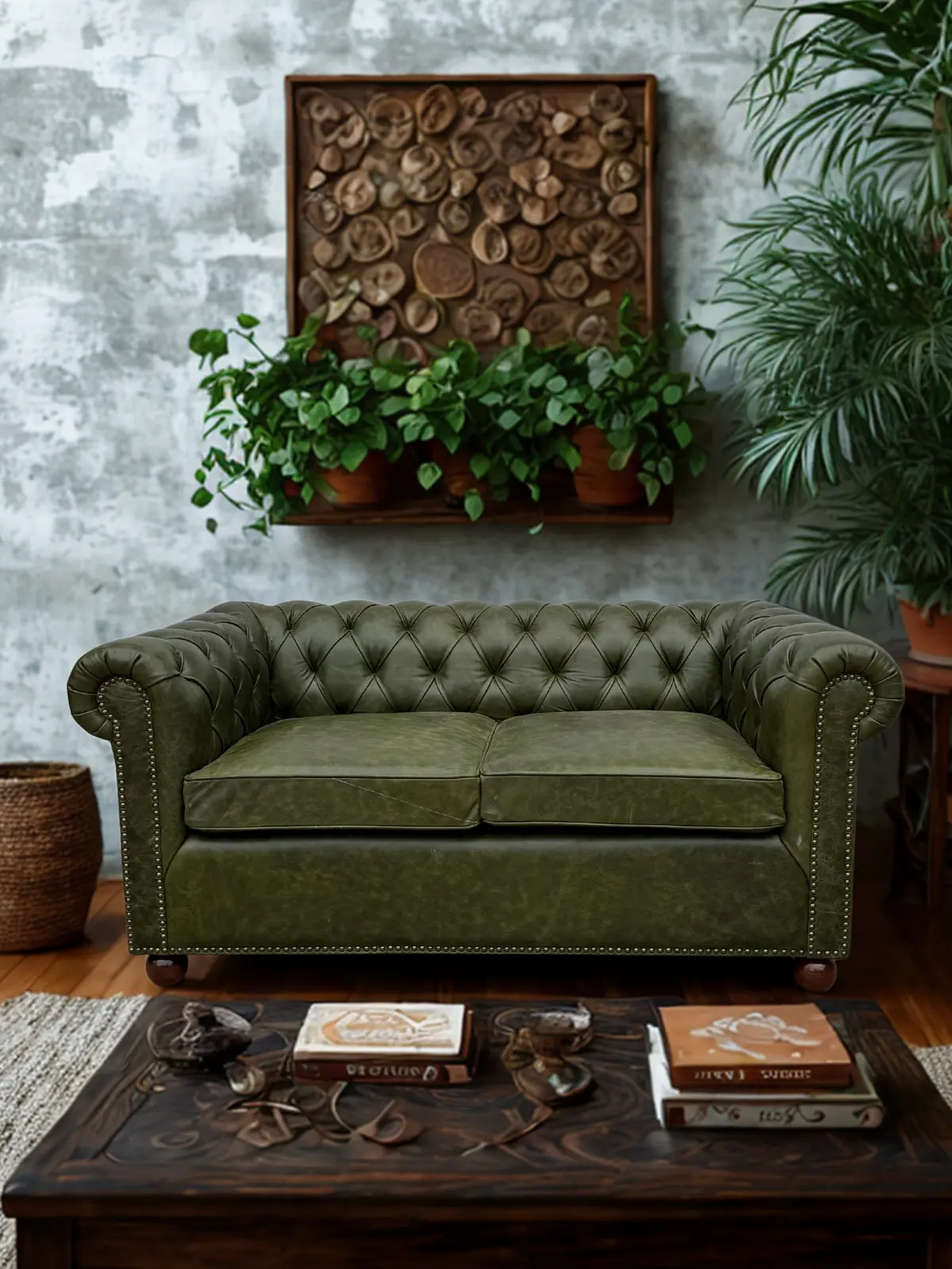 Eleanor Leather Chesterfield Sofa 1