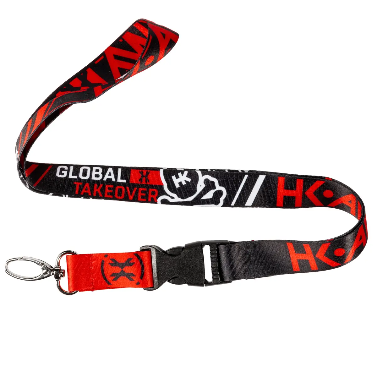 Lanyard - Skulls Red 1