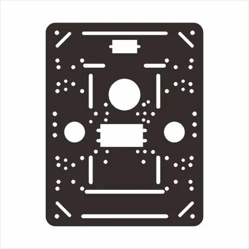 Metal Car Chassis For Flexirover Robot Car (2024005500) 1