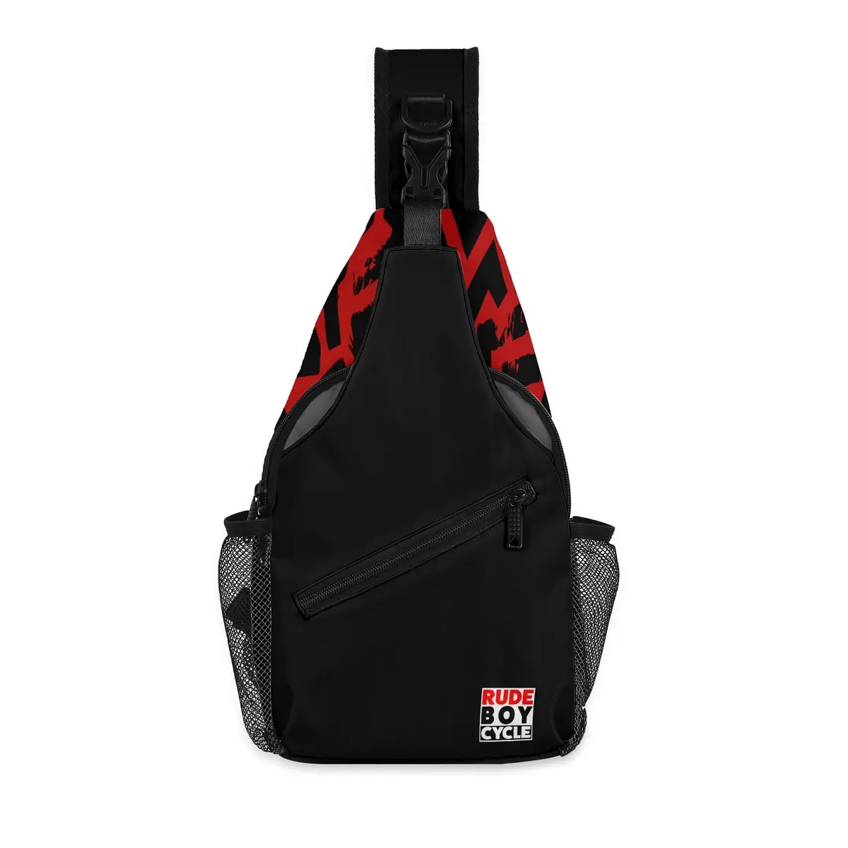Clear Optic Red Top Crossbody Bag 1