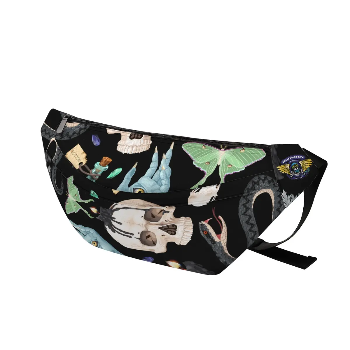 Big City Goth Chic Large Fanny Pack 1