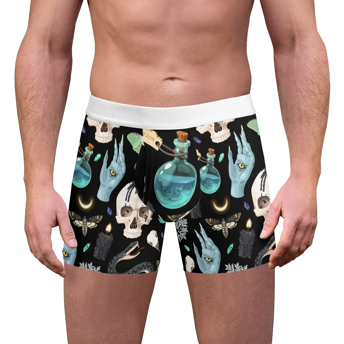 Big City Goth Chick Mens Boxer Briefs 1