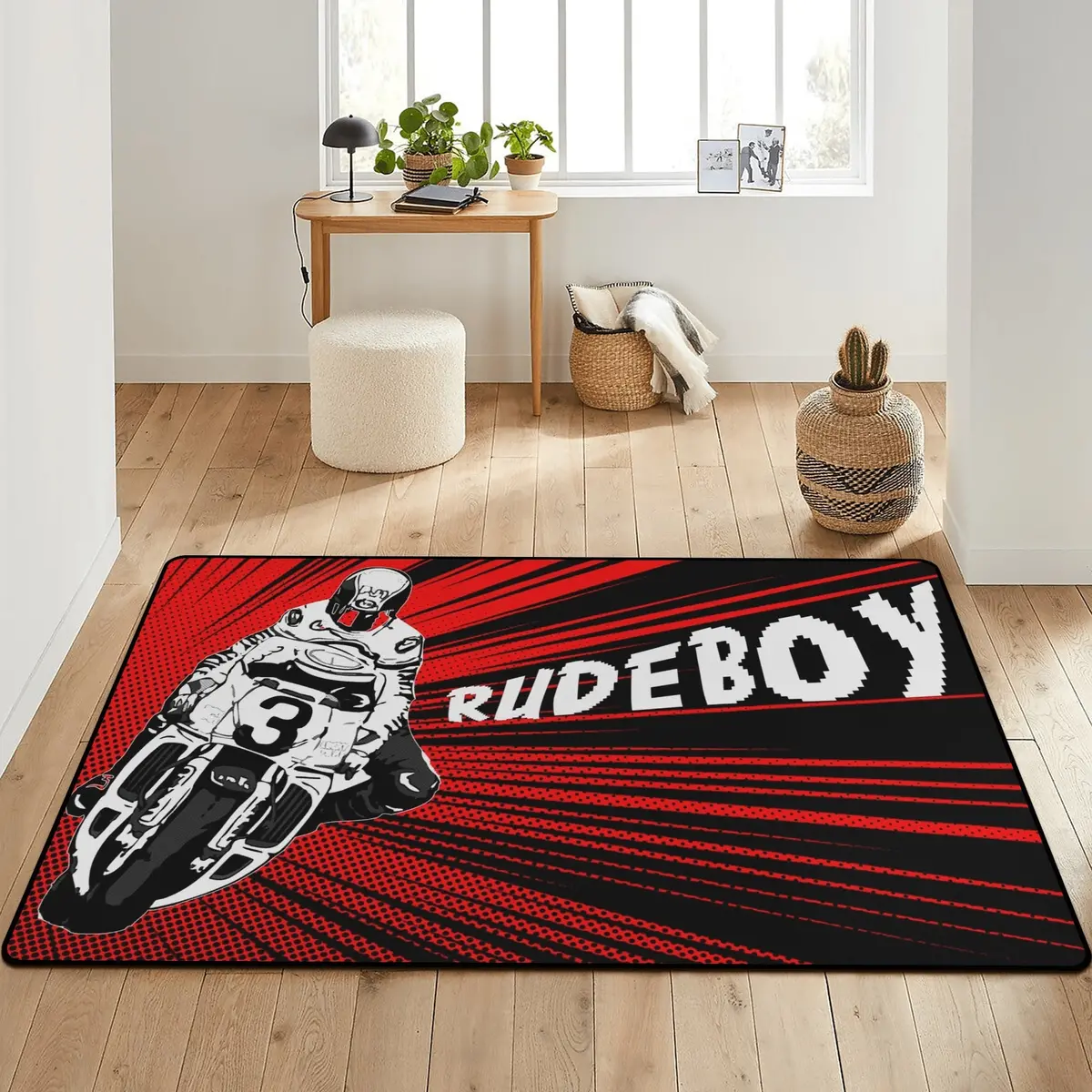 Yzr500 Manga  Area Bedroom Rug 1