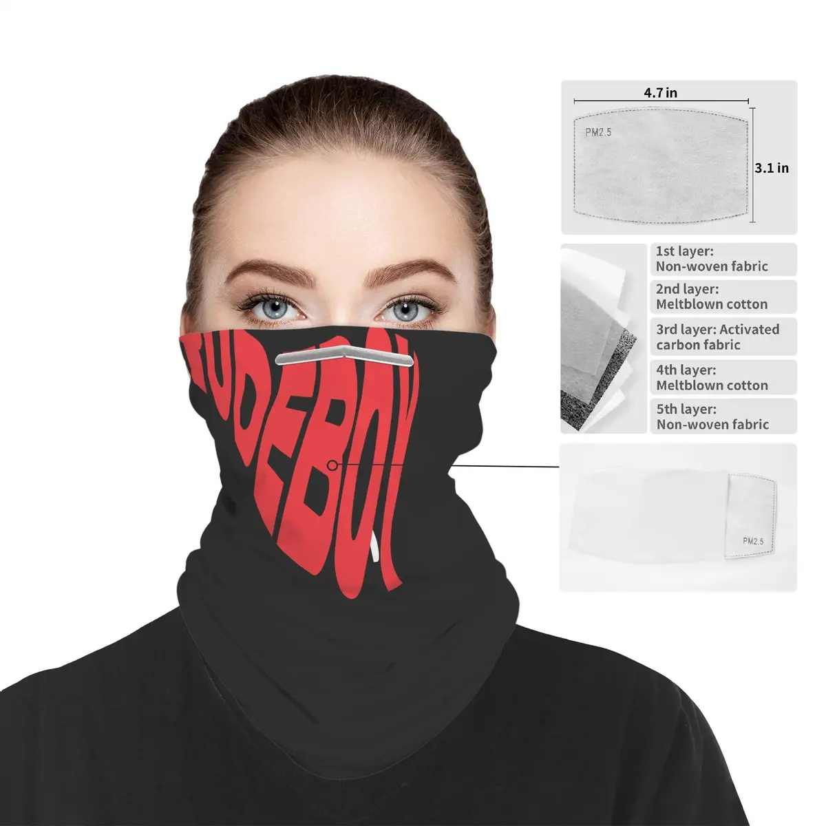 Wavy Filteredl Bandana 1