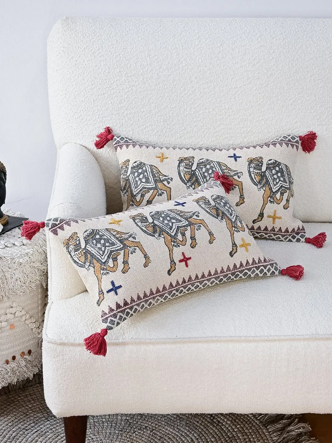 Camel - Lumbar Cushion Cover 1