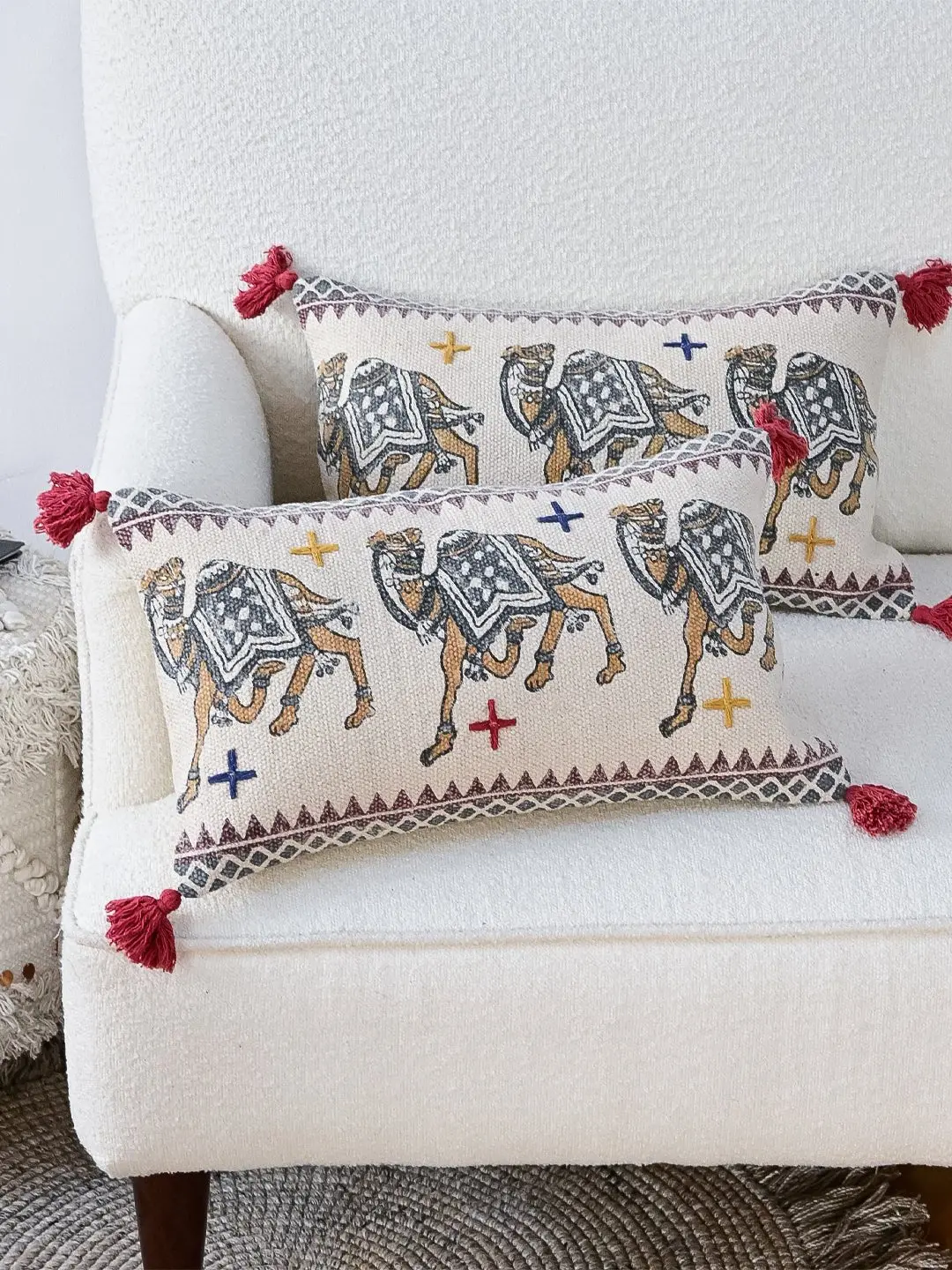 Camel - Lumbar Cushion Cover 3