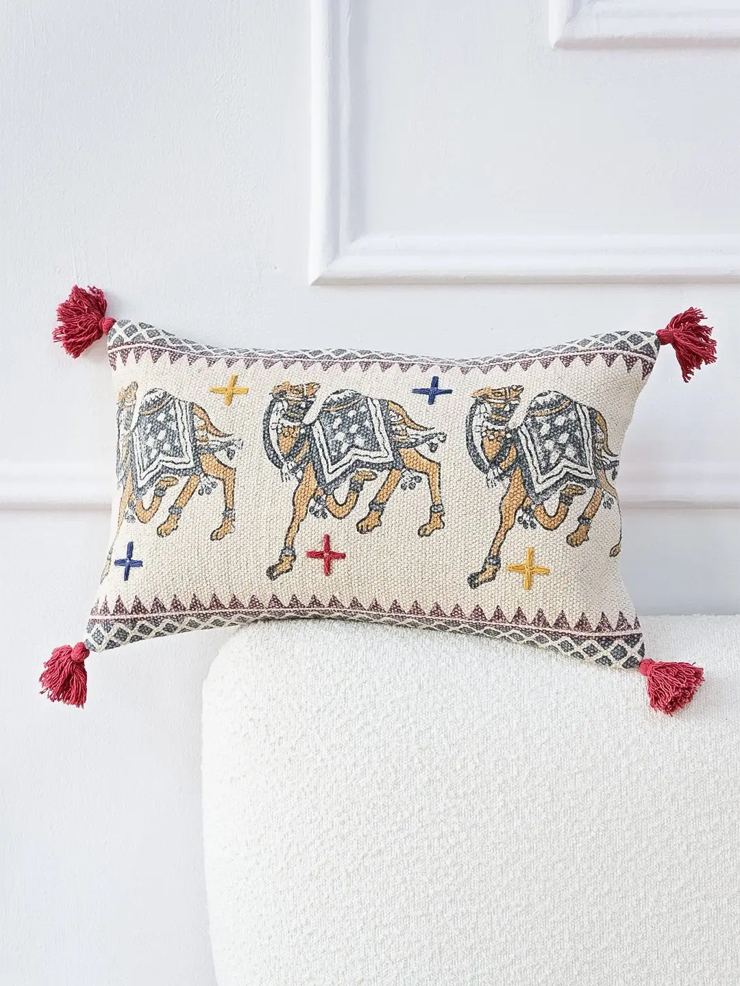 Camel - Lumbar Cushion Cover 4