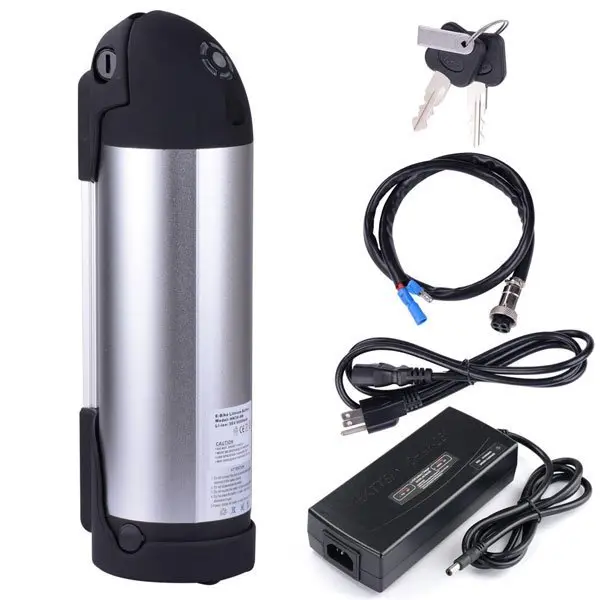 36V 10Ah Bottle-Style Electric Bicycle Li-Ion Lithium Polymer Battery 1