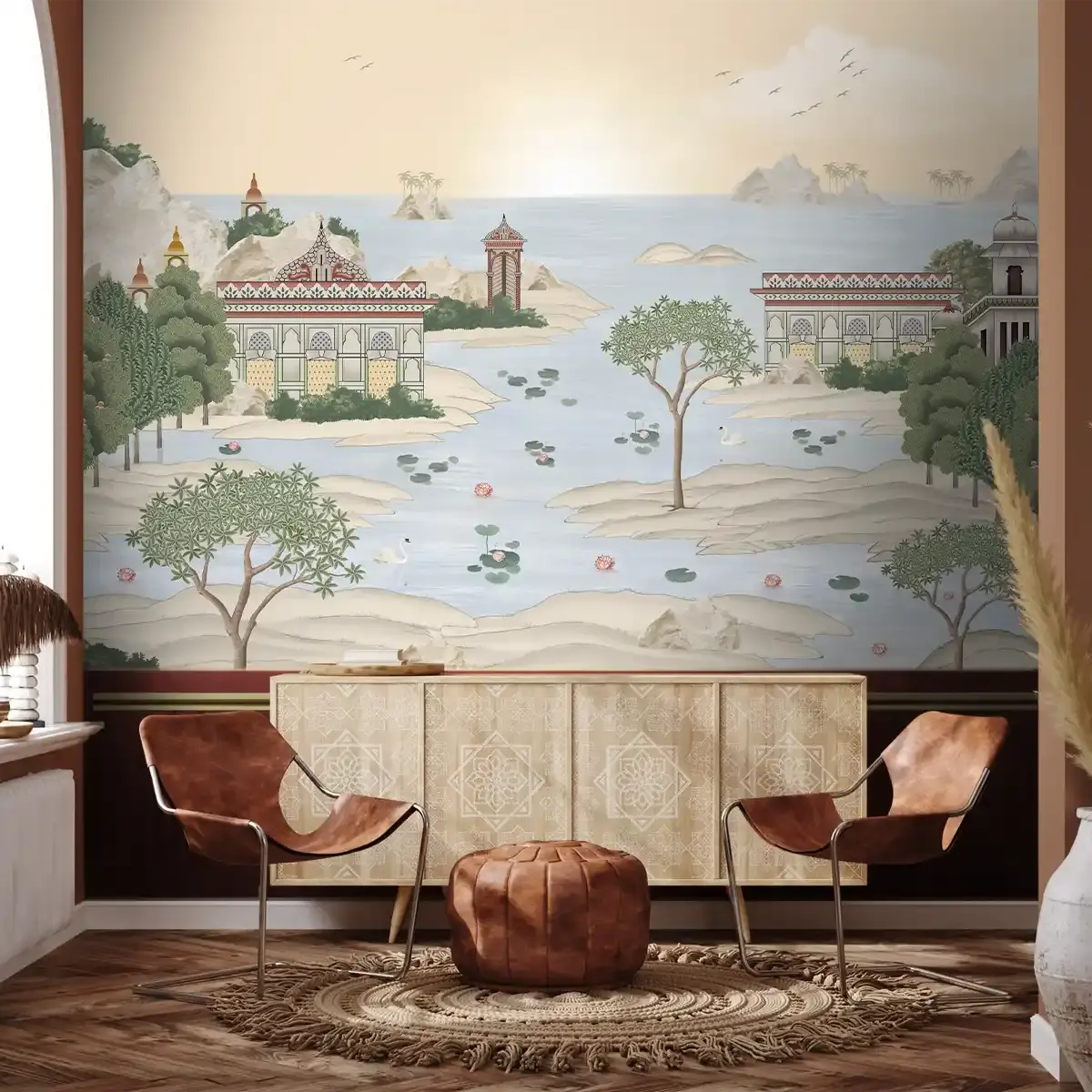 Dream Palace, A Fusion Theme Wallpaper For Homes, Customised 2