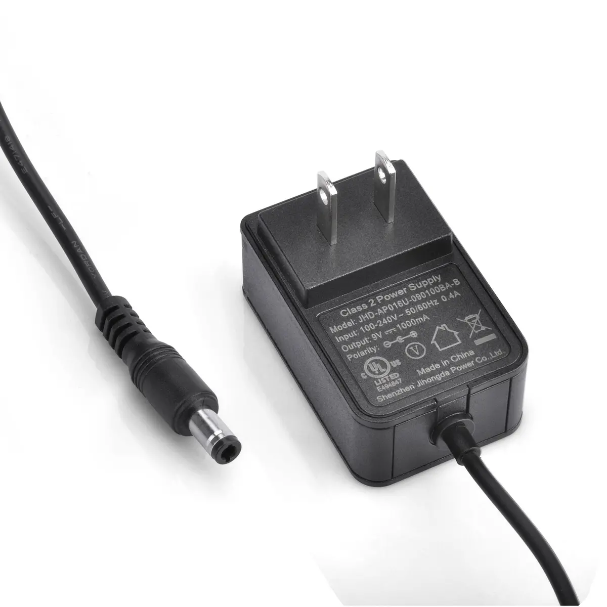 9V 1A Power Supply Adapter (Ul Listed) For Arduino Mega Breadboard Nes Guitar Pedal Effects 1