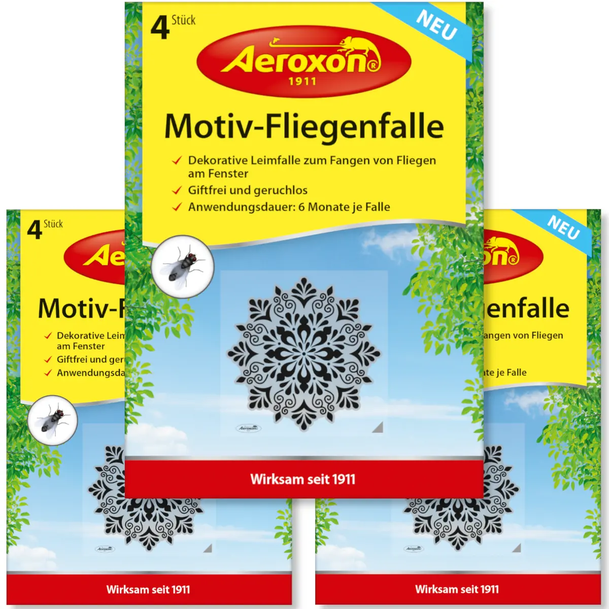 Aeroxon Motiv Fliegenfalle 3X4 1