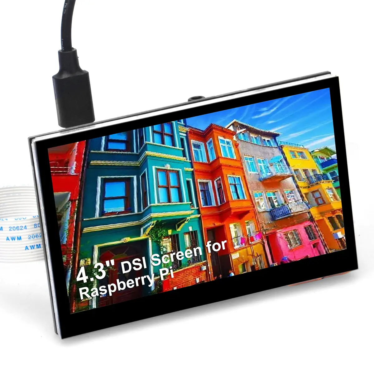 4.3 Inch Mipi Pnp Touch Screen 800X480 Ips Lcd Raspberry Pi 1