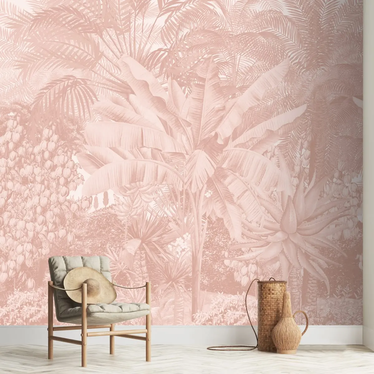 Tranquil Palms Tropical  Wallpaper 1