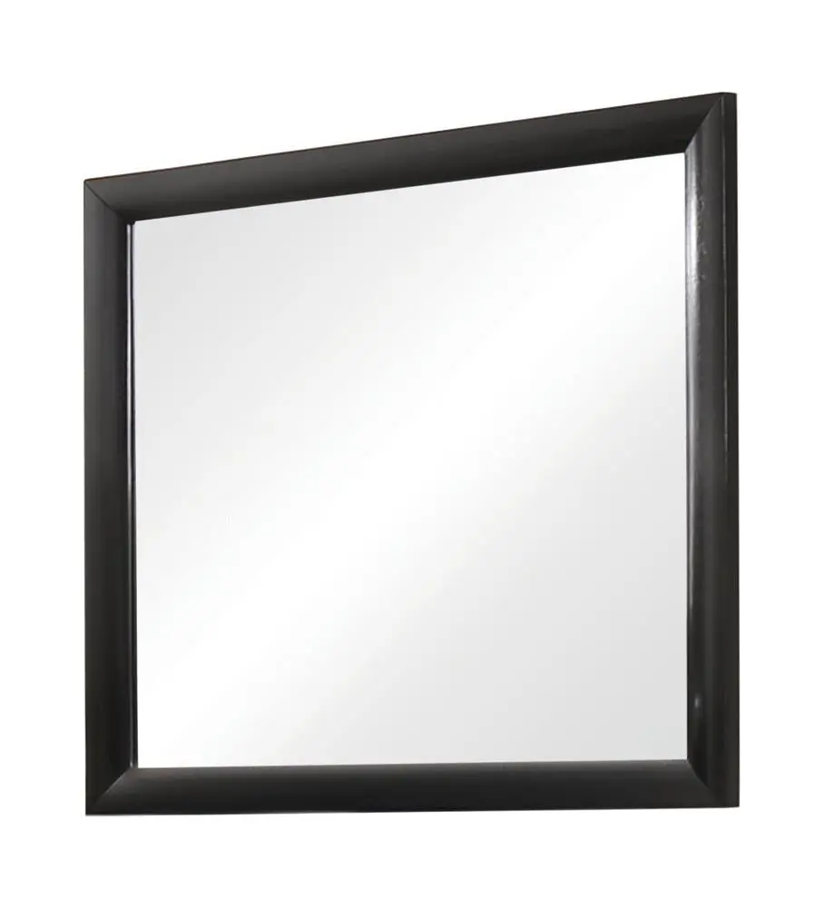 Briana Rectangle Dresser Mirror Black 1