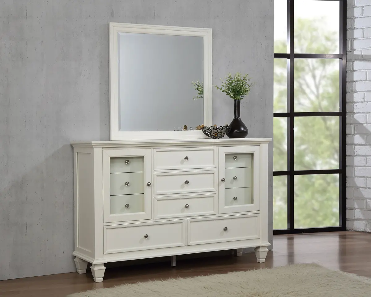 Sandy Beach Dresser With Mirror 2