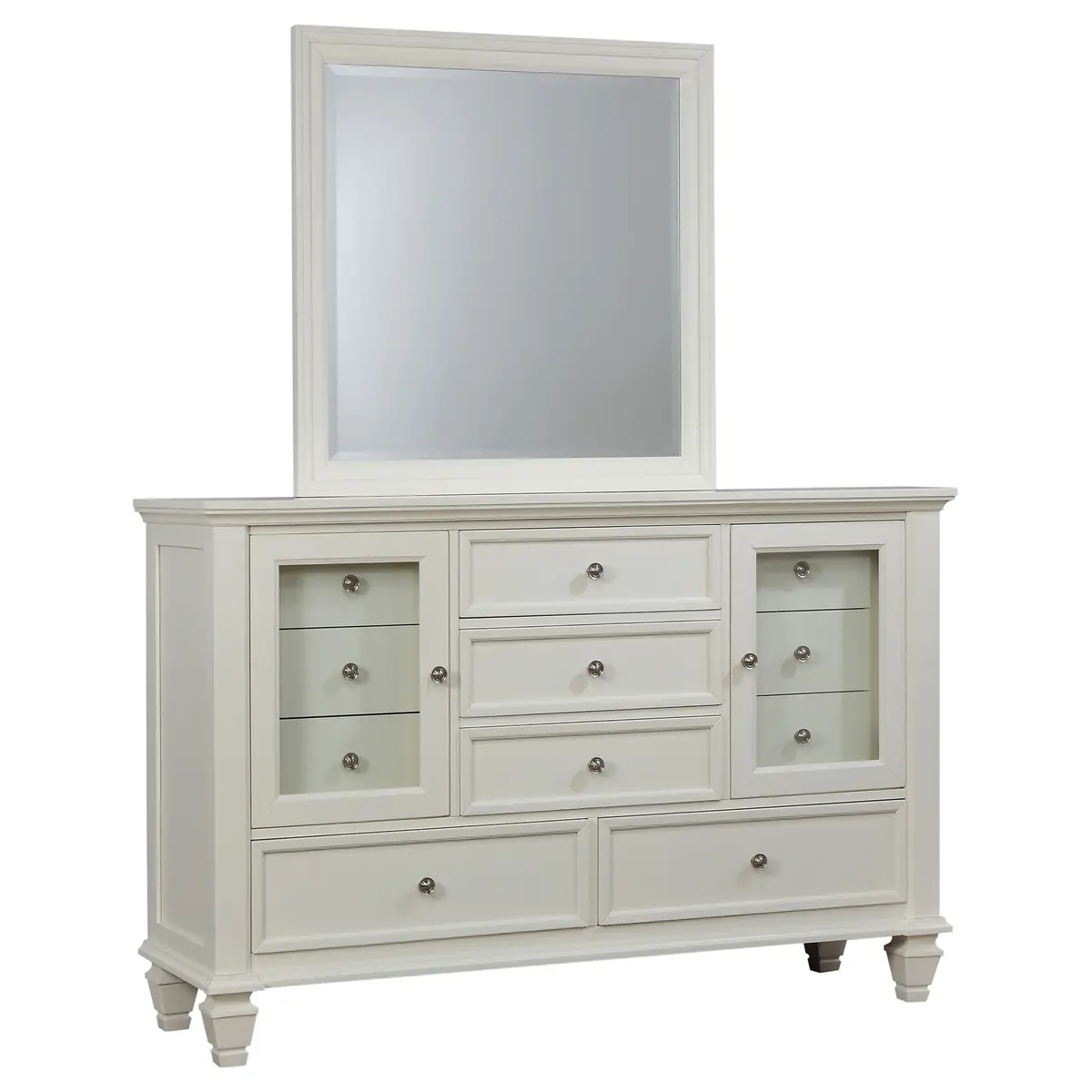 Sandy Beach Dresser With Mirror 1