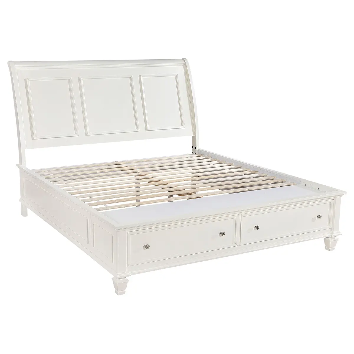 Sandy Beach Panel Platform Storage Bed 2