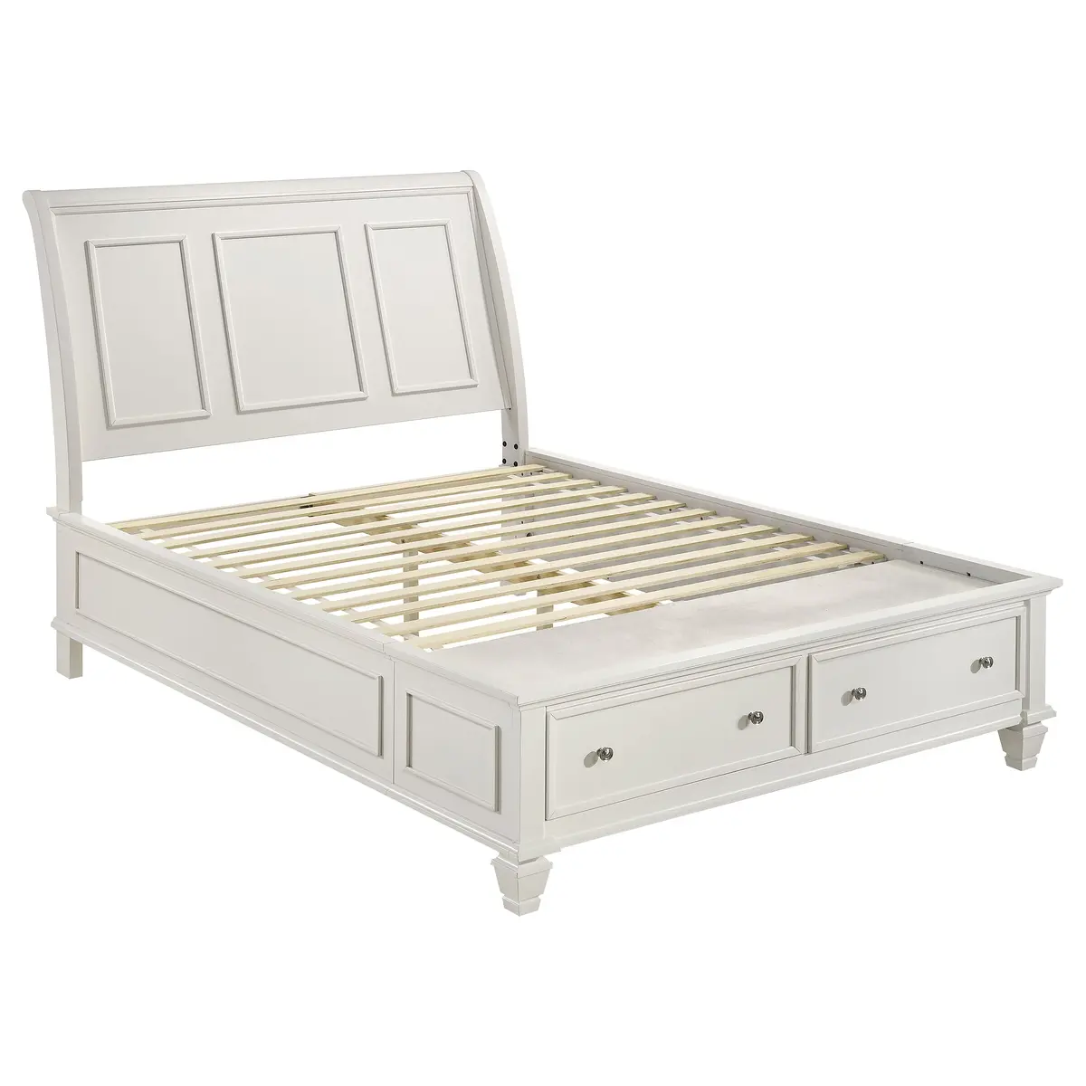 Sandy Beach Panel Platform Storage Bed 1