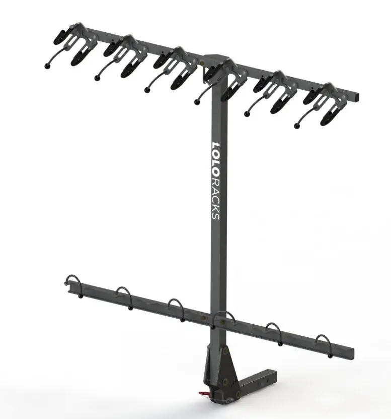Lolo Rack 6-Bike - The Best Vertical Bike Rack! 1