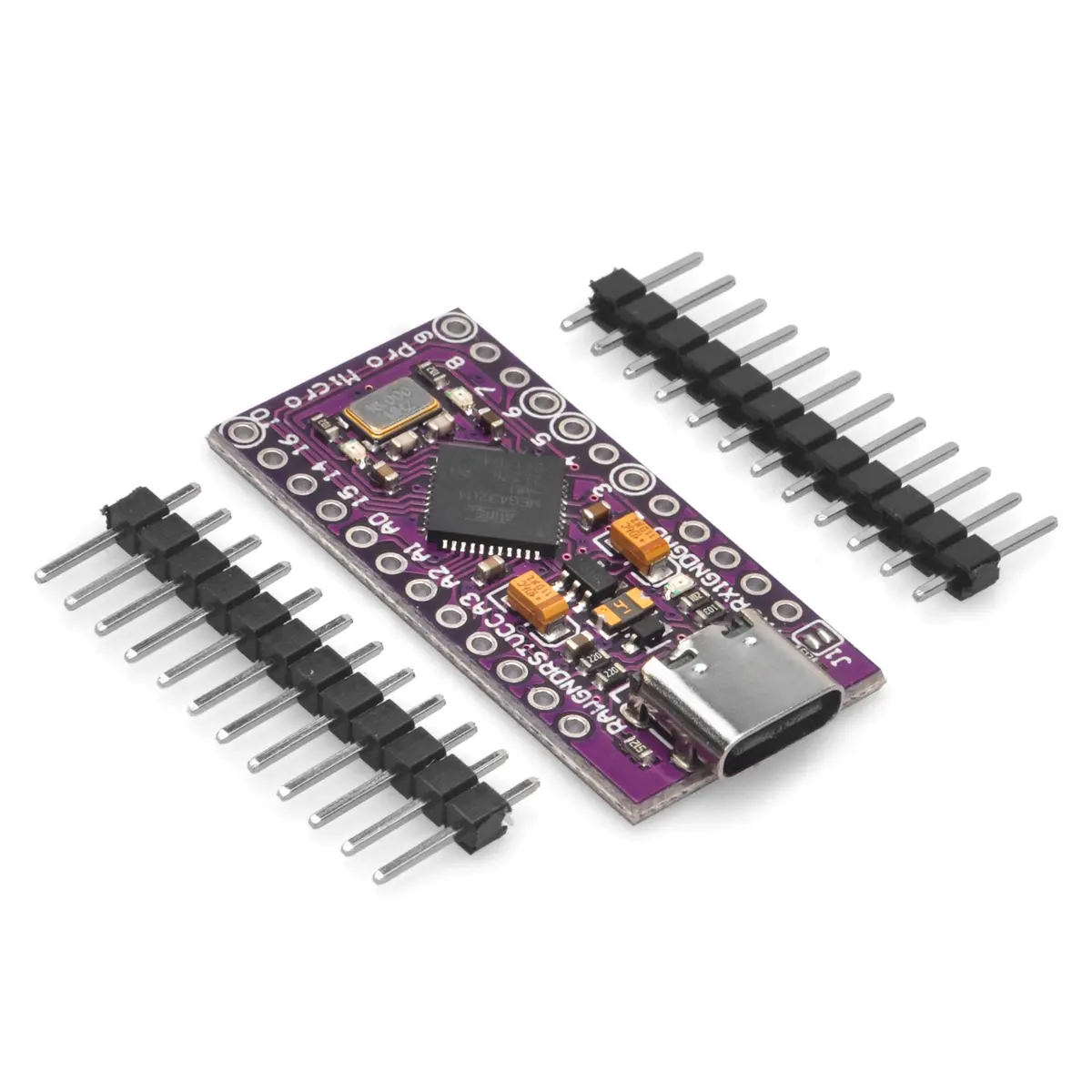 Pro Micro Board  For Arduino Atmega32u4 5V/16Mhz Usb-C Port 1