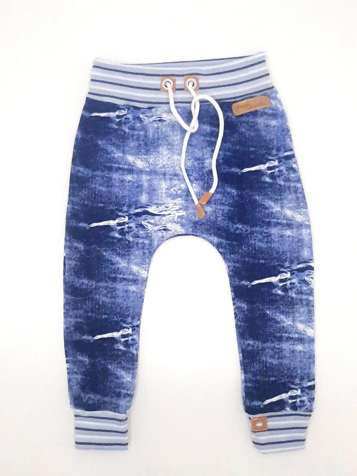 Jeanslook Blau Schmale Hose 1