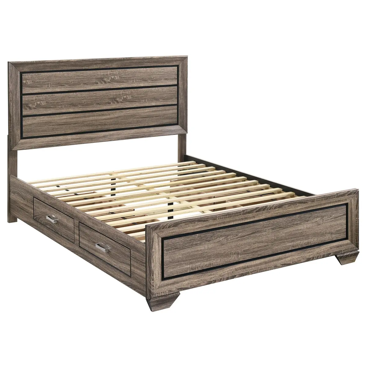 Kauffman Panel Platform Storage Bed 4