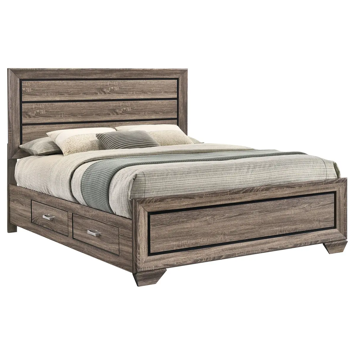 Kauffman Panel Platform Storage Bed 5