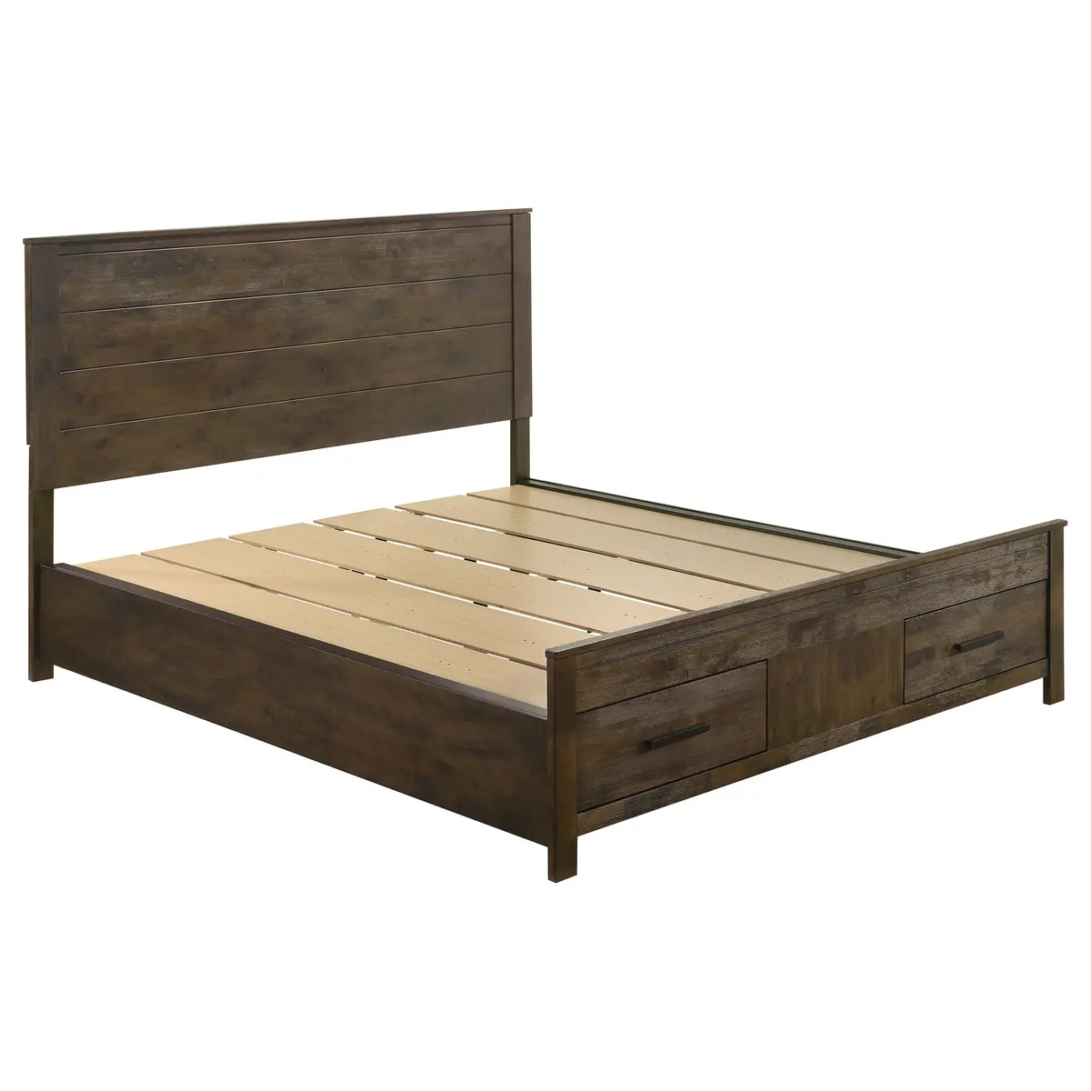 Woodmont Panel Platform Storage Bed 3