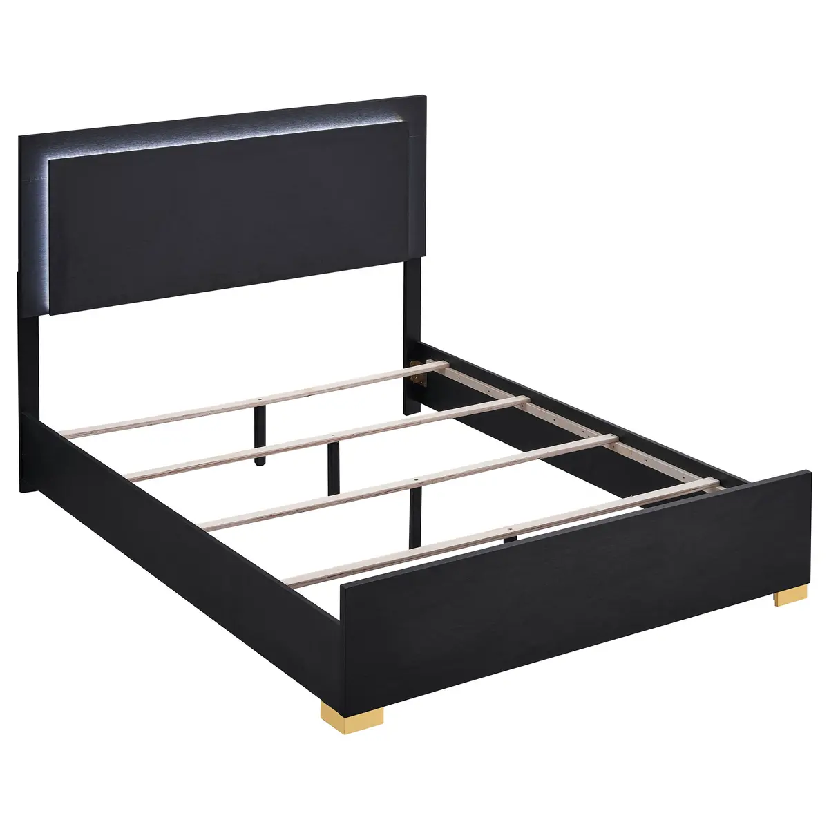 Marceline Panel Bed With Led Lighting 3