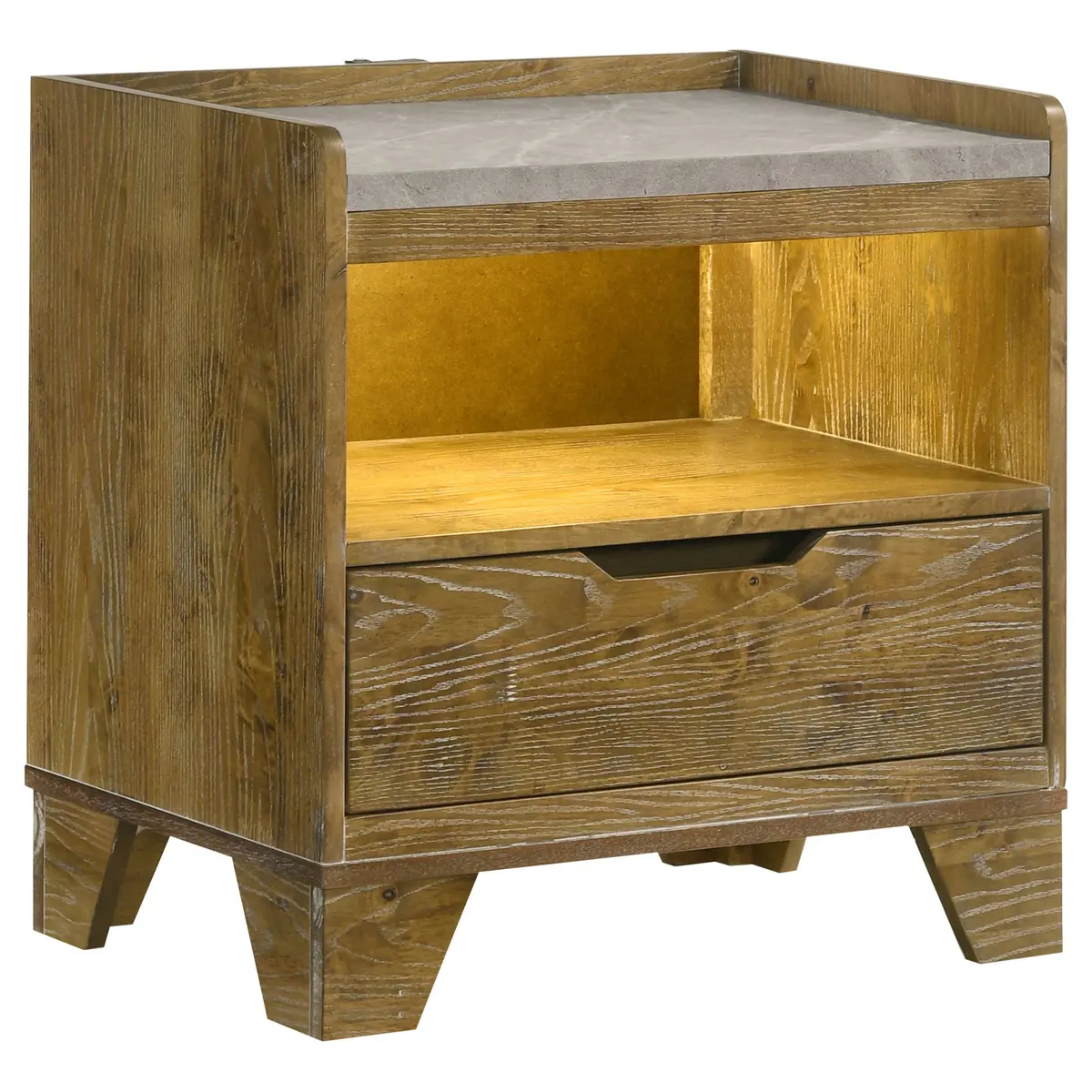 Henderson Nightstand With Led Lighting 1