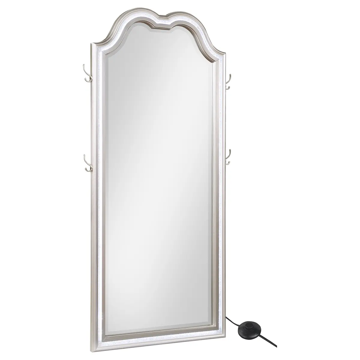 Evangeline Floor Mirror With Led Lighting 1