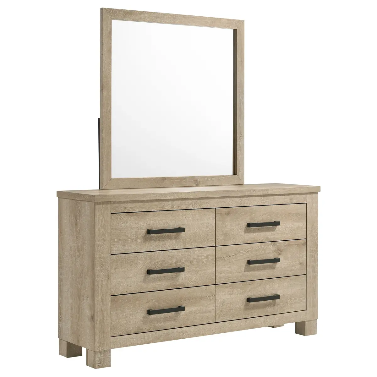 Oakglen Dresser With Mirror 1