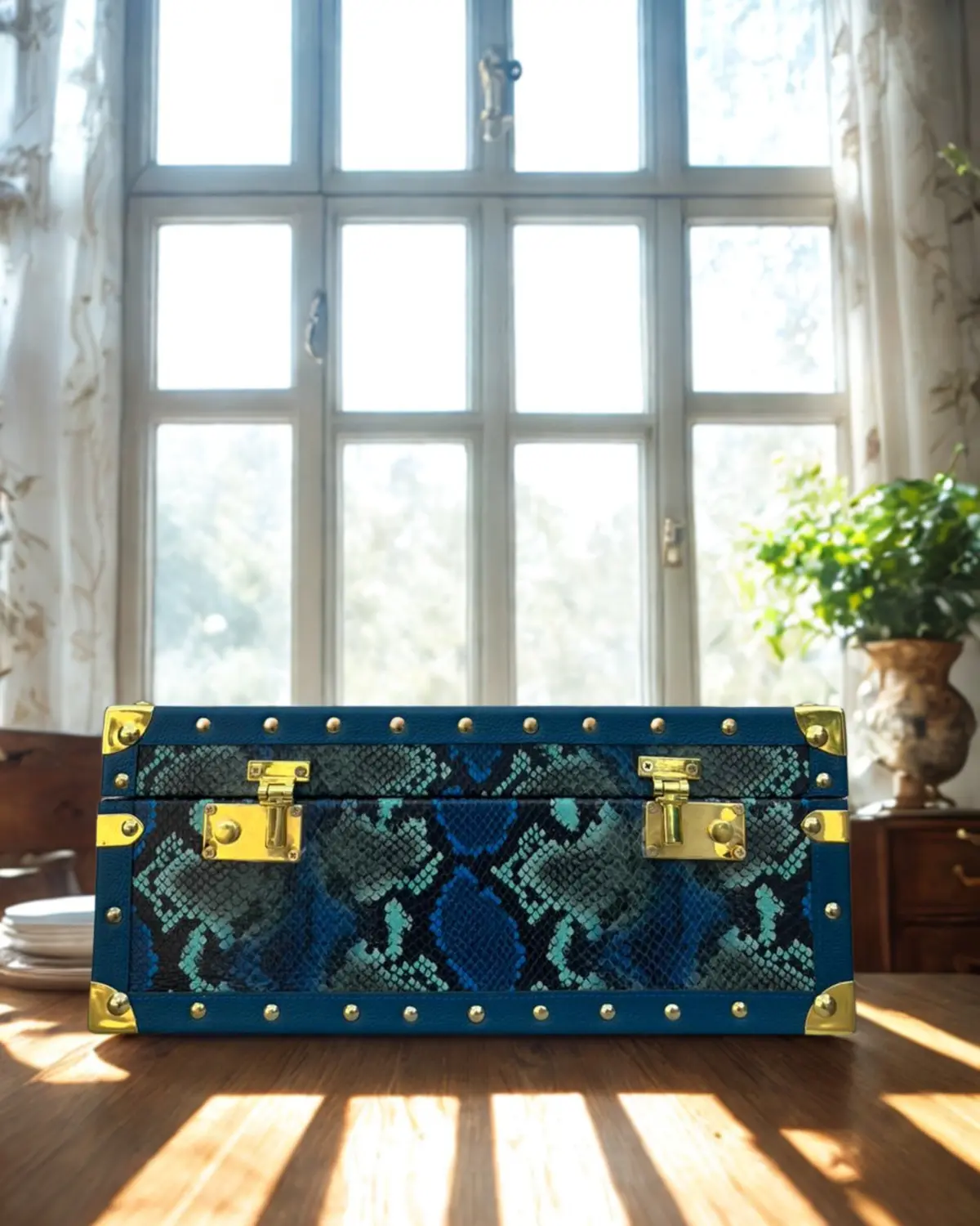 Ember-  Leather Jewellery & Accessories Box 1