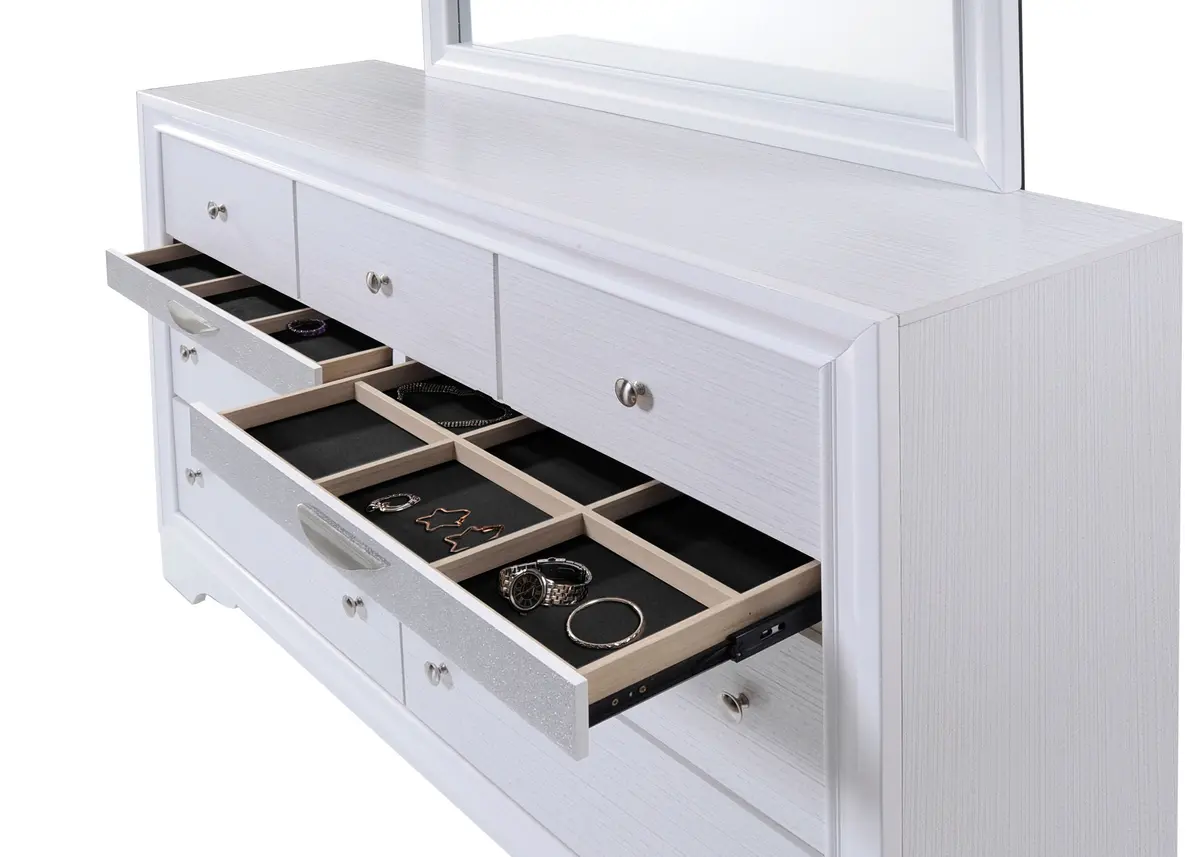 Naima White Dresser 1