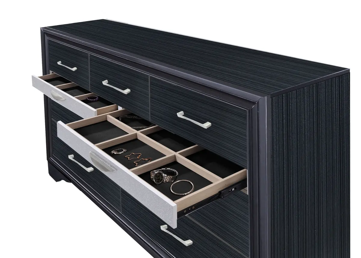 Naima Black Dresser 1