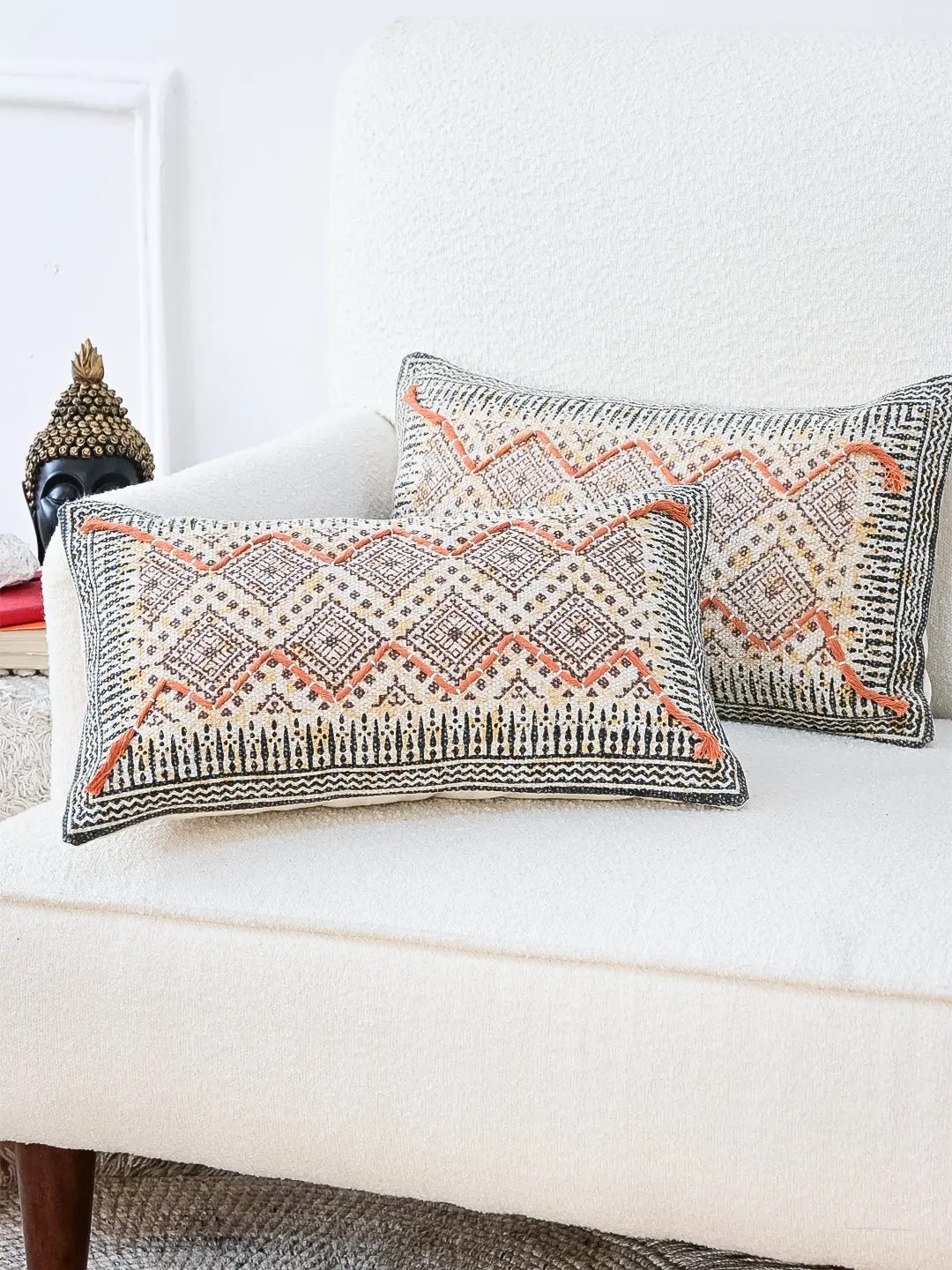 Perline- Lumbar Cushion Cover 4