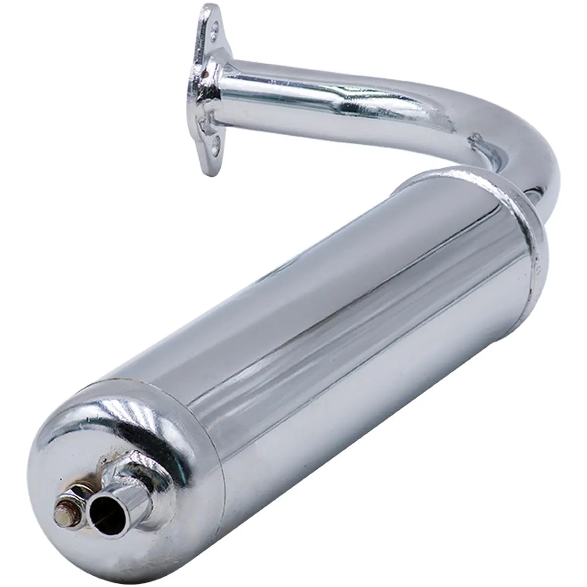 2 Stroke Chrome Muffler 1