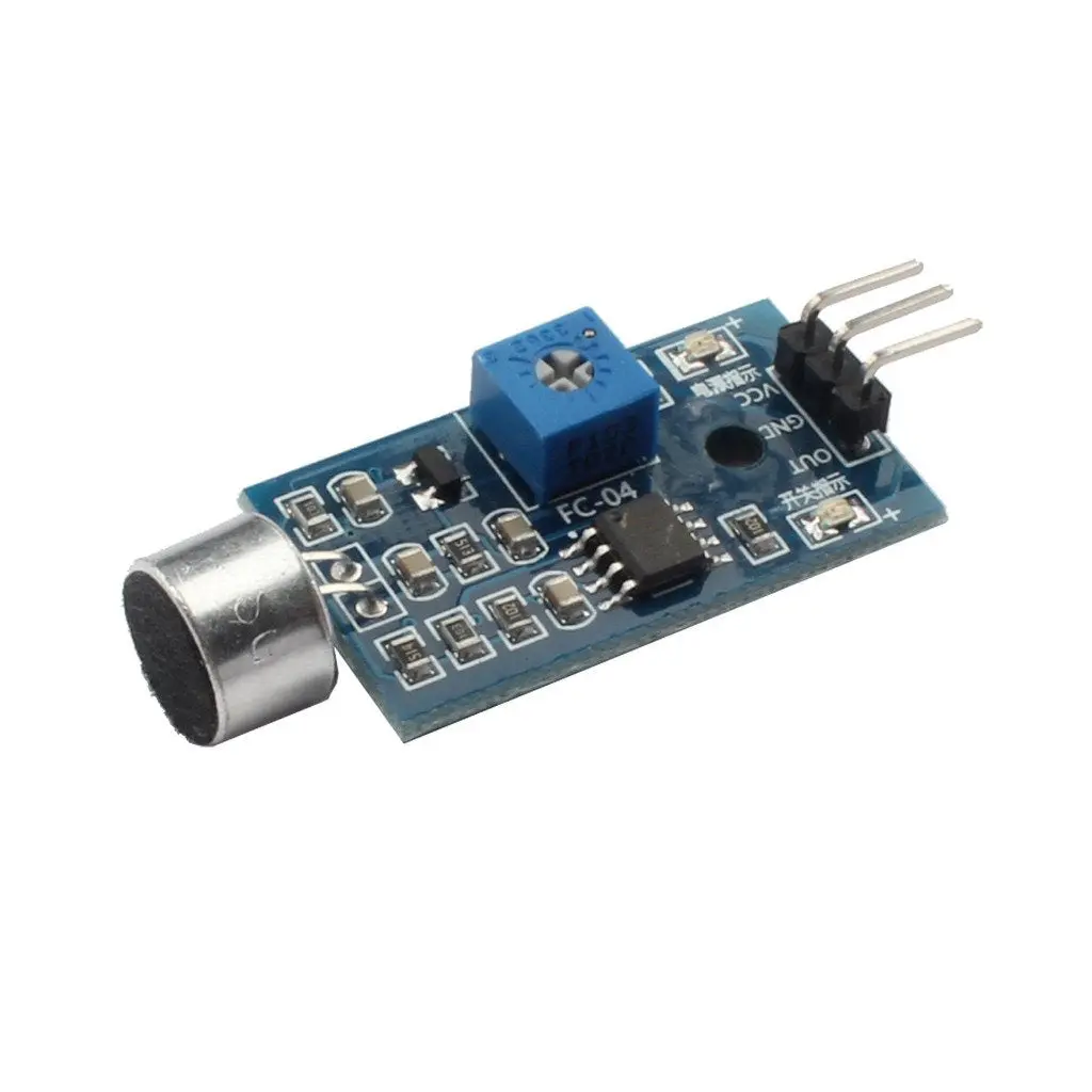 High Sensitivity Sound Microphone Sensor Detection Module For Arduino Avr Pic 1
