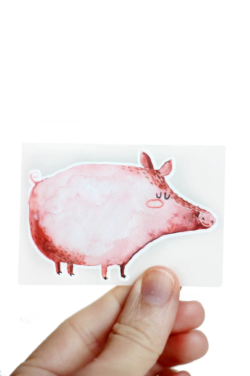 Bügelbild Schwein 1