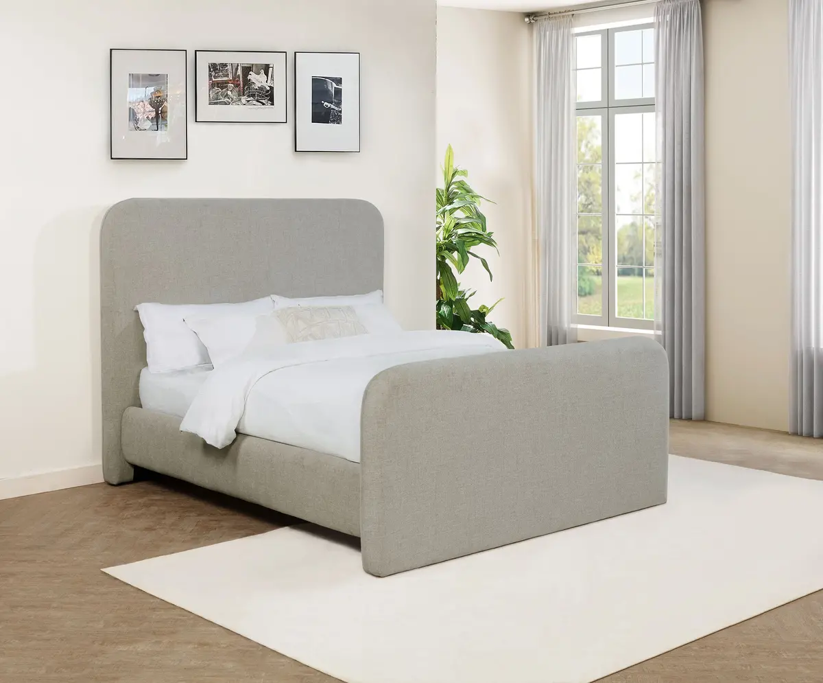 Wren Panel Platform Bed 2